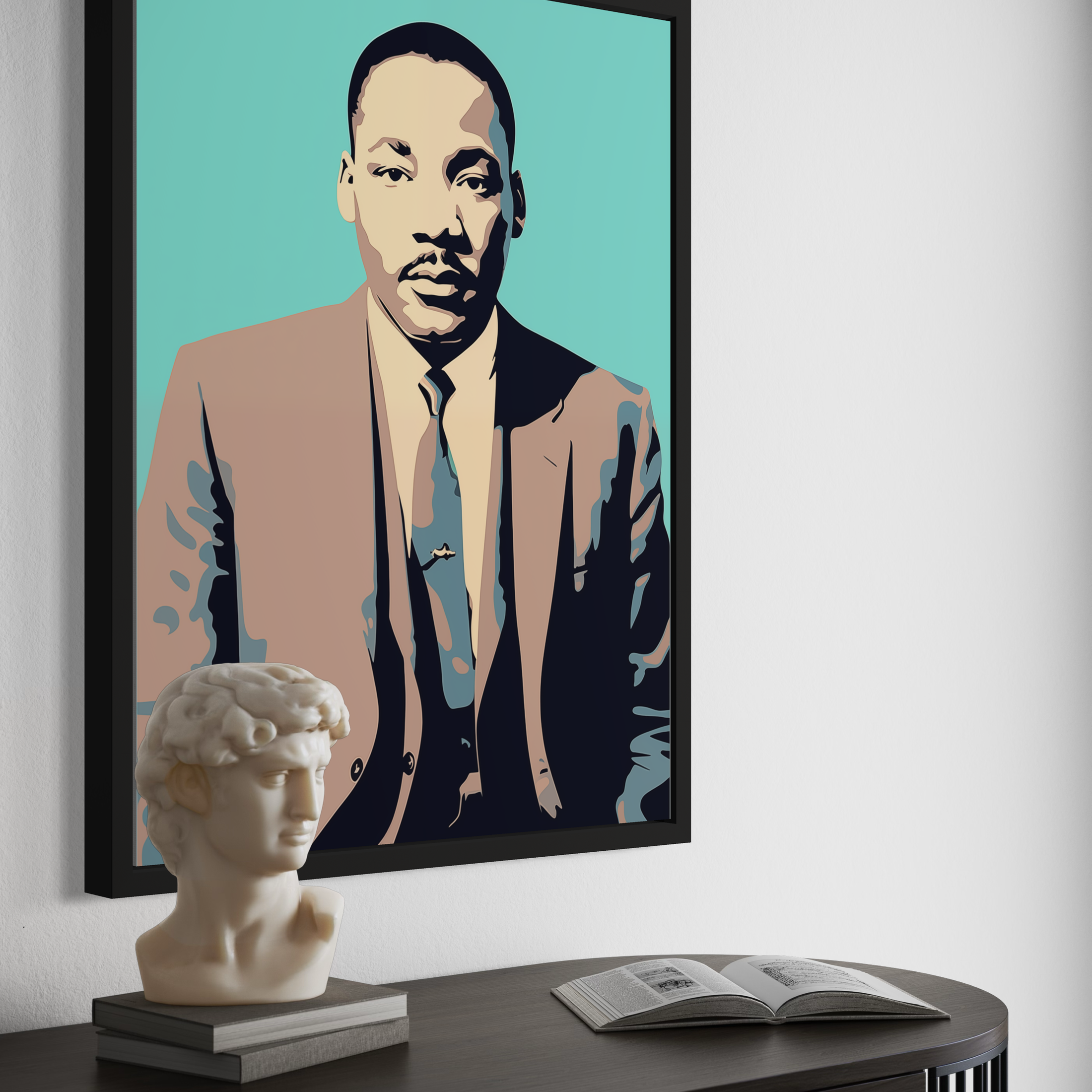 MLK- Dreams in Tiffany Blue