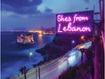 Load image into Gallery viewer, She's From Lebanon Canvas
